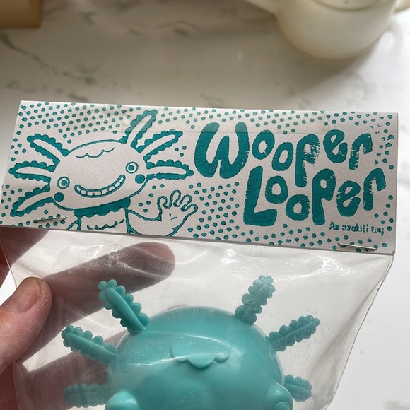 Gary Ham Wooper Looper Figure Blue New in Signed Bag Chauskoskis - Picture 3 of 9